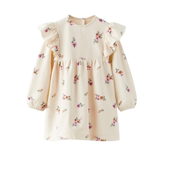 Zara Other - Zara Printed Herringbone Dress